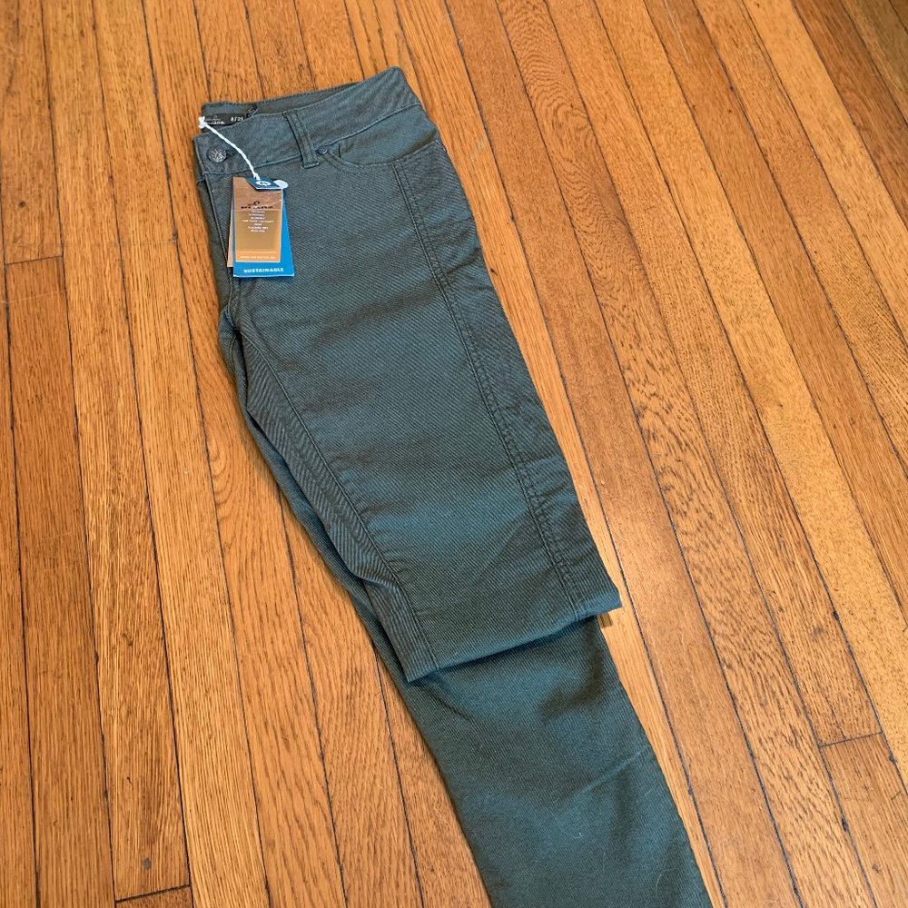PRANA | Women's Carlotta Crop NWT | Cargo Green | Size 8/28